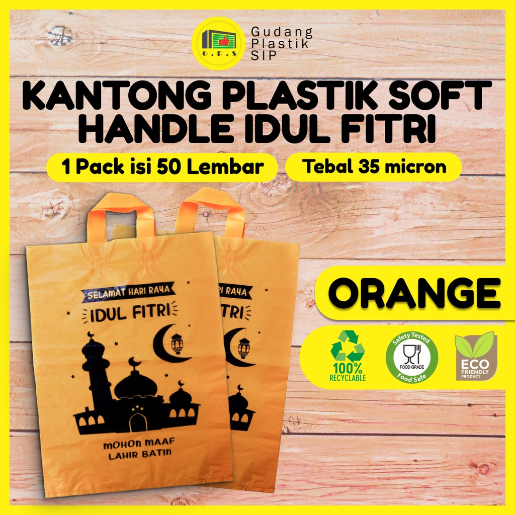 Kantong Plastik Soft Handle Idul Fitri