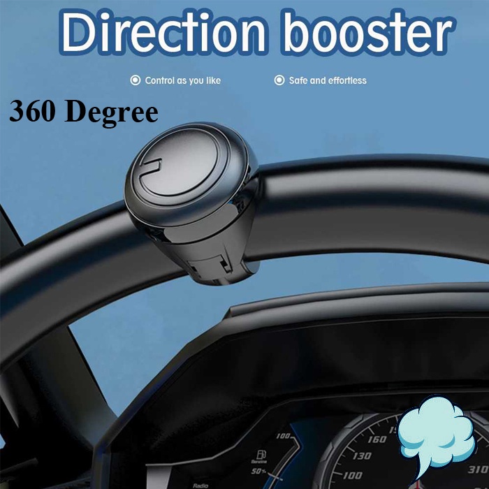 Knob Alat Bantu Putar Setir Mobil Steering Wheel Power Handle Ball Control Universal Car 360 Degree Stir Putar