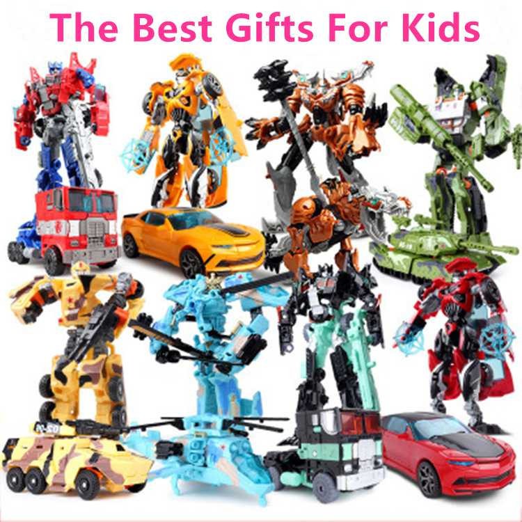 Action Figure Transformer Mainan Anak Mobil Kids Child Toys Toy Car Transfrom Robot