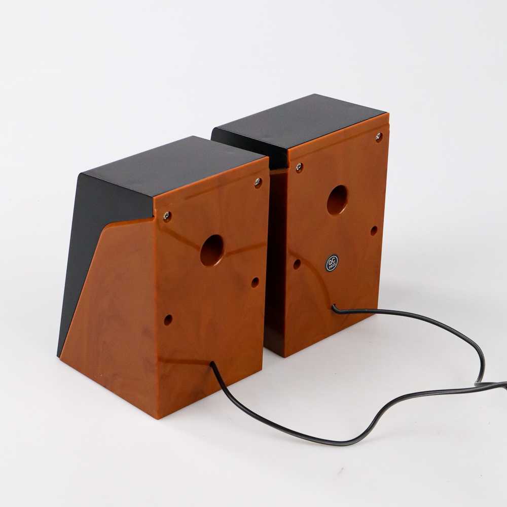 Speaker Mini Multimedia USB Speaker Out Soundbar Stereo 2.0 Channel 3W Jernih Elegan 1.1m Cable Peralatan Komputer Laptop TV