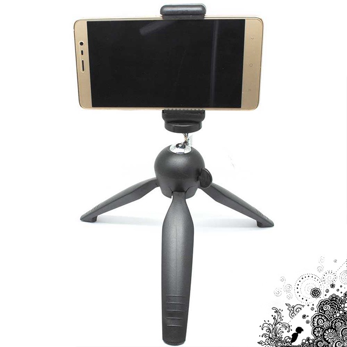 Tripod HP Handphone Mount Smartphone Monopod Action Kamera Universal Socket Portable