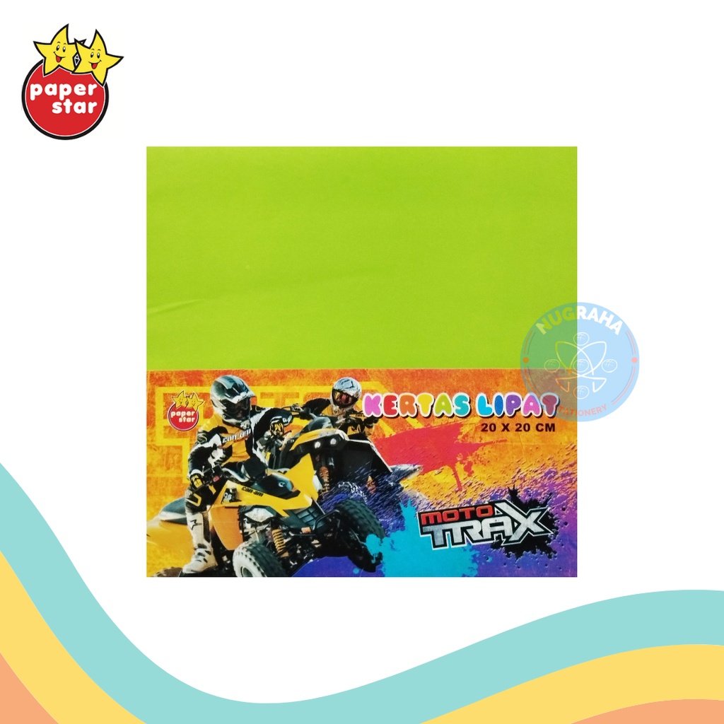 

KERTAS LIPAT PAPERSTAR 20 x 20 (1 PACK)
