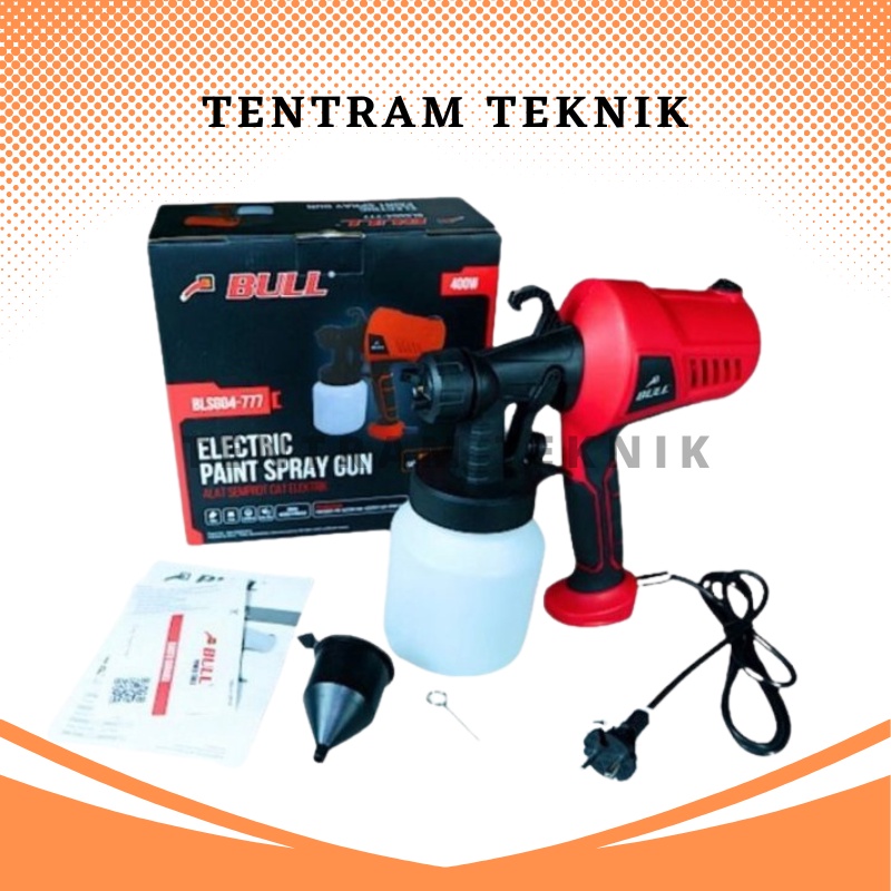 Spray Gun Elektrik BLSG04-777 BULL / Spray Gun Electric BULL BLSG04-777 / Alat Semprot Cat Elektrik 
