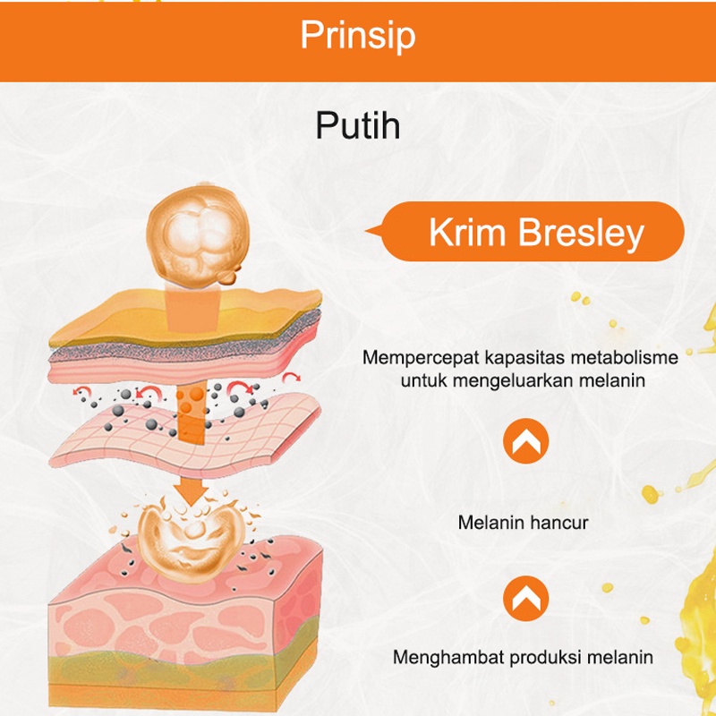 Cream Pemutih Wajah Perawatan Wajah Vitamin C Cream 50G Untuk Anti-kerut, Pelembab, Pemutihan Cepat Cream Pemutih Wajah