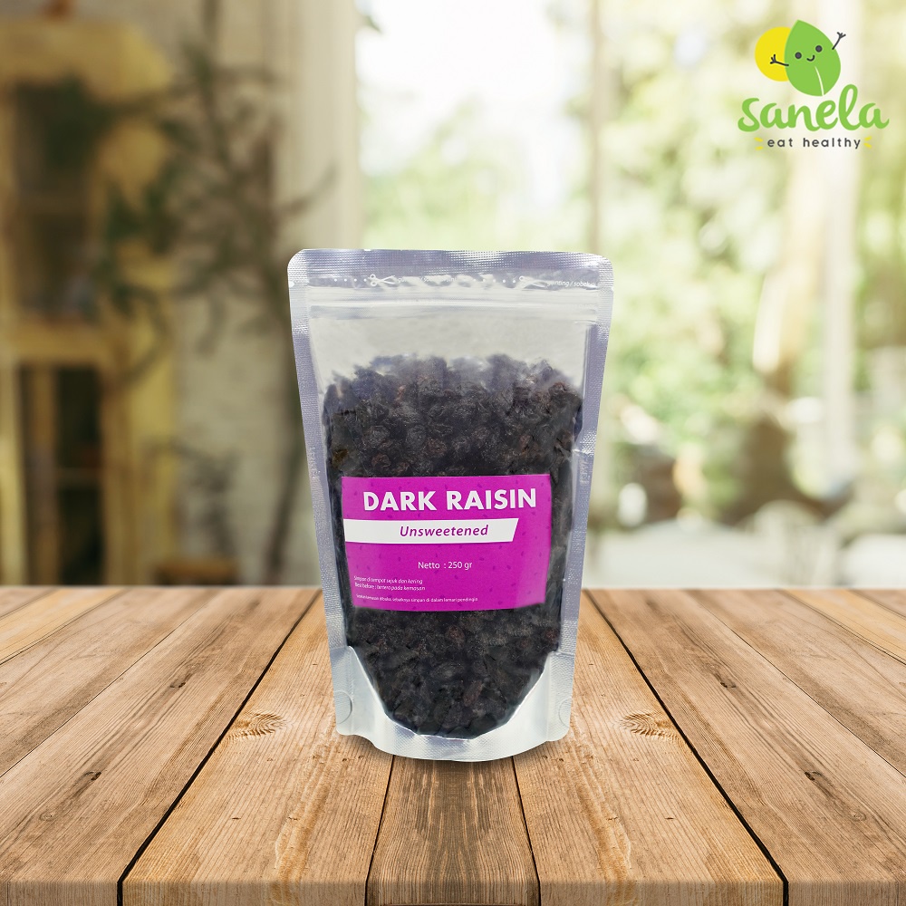

Dark Raisin / Kismis Hitam 250 gram