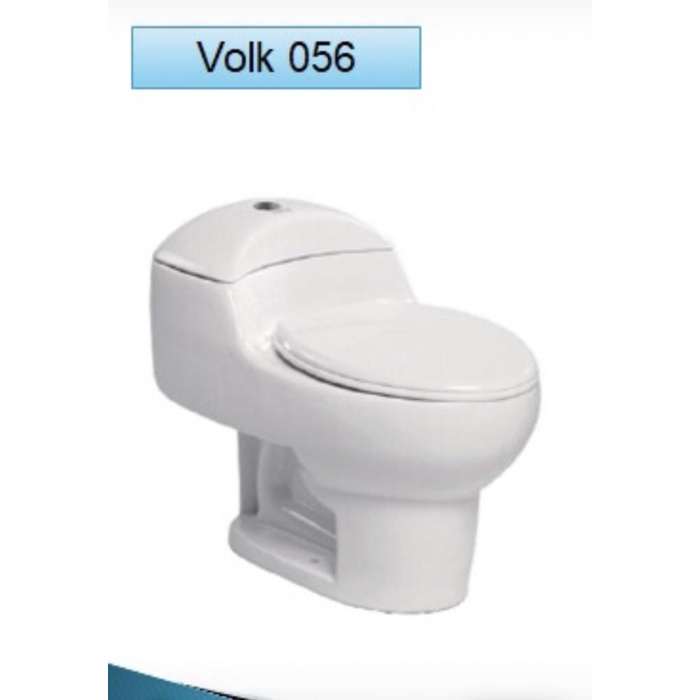 Terlaris Closet Duduk Volk 056 Putih