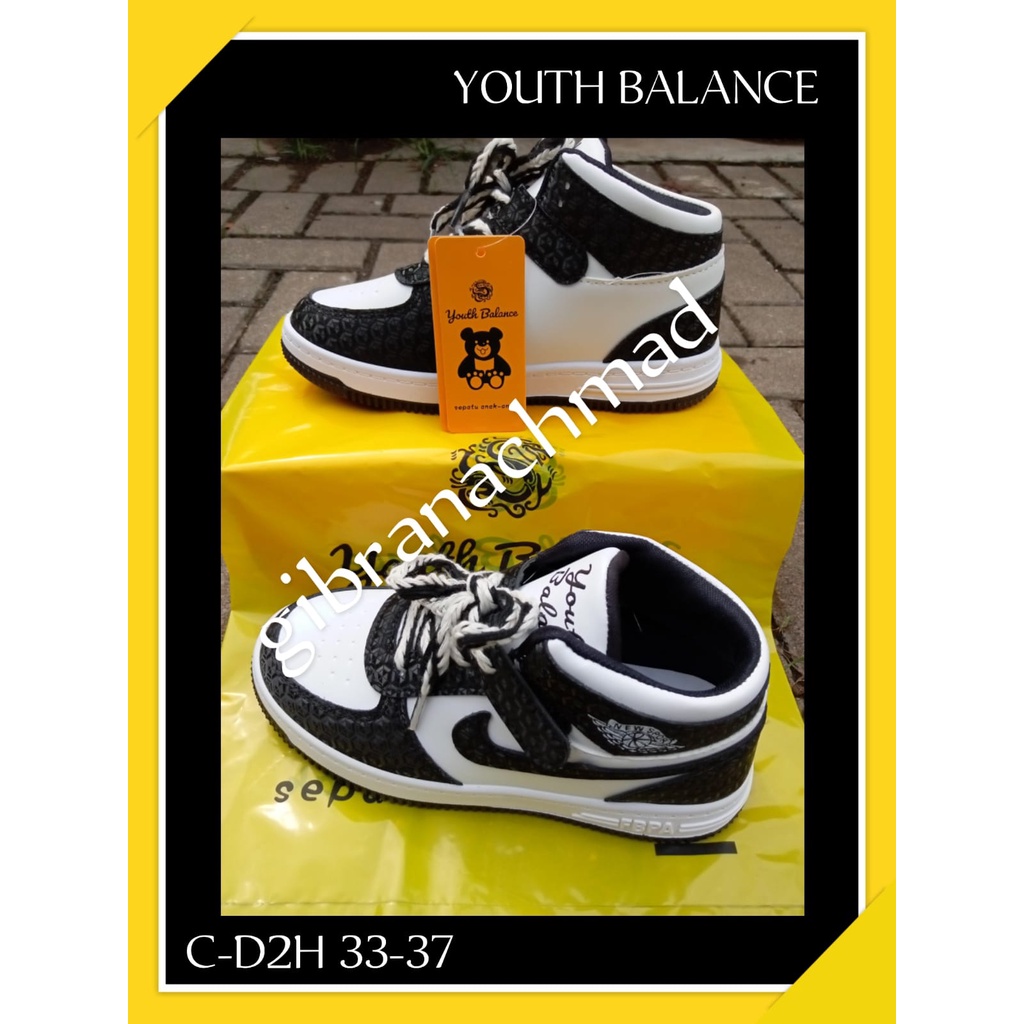 SEPATU SNEAKERS JORDAN [YOUTH BALANCE] ANAK COWOK/CEWEK C-D2H IMPORT 32-37 YOUTH BALANCE TANGGUNG