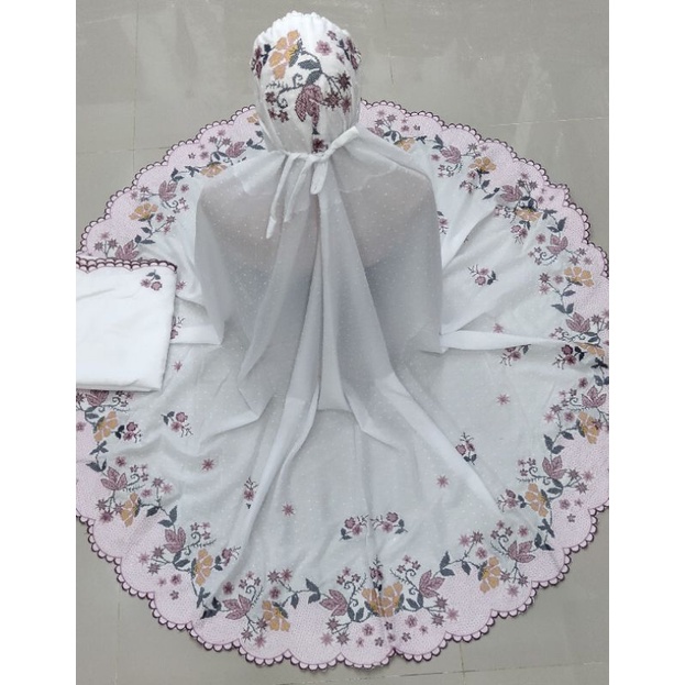 Mukena bordir bukittinggi-padang