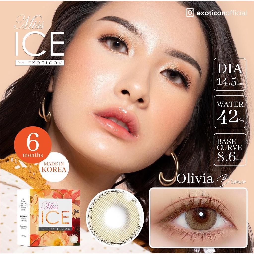 PROMO!!SOFTLENS MISS ICE BY EXOTICON FREE PENJEPIT SOFTLENS(NORMAL)