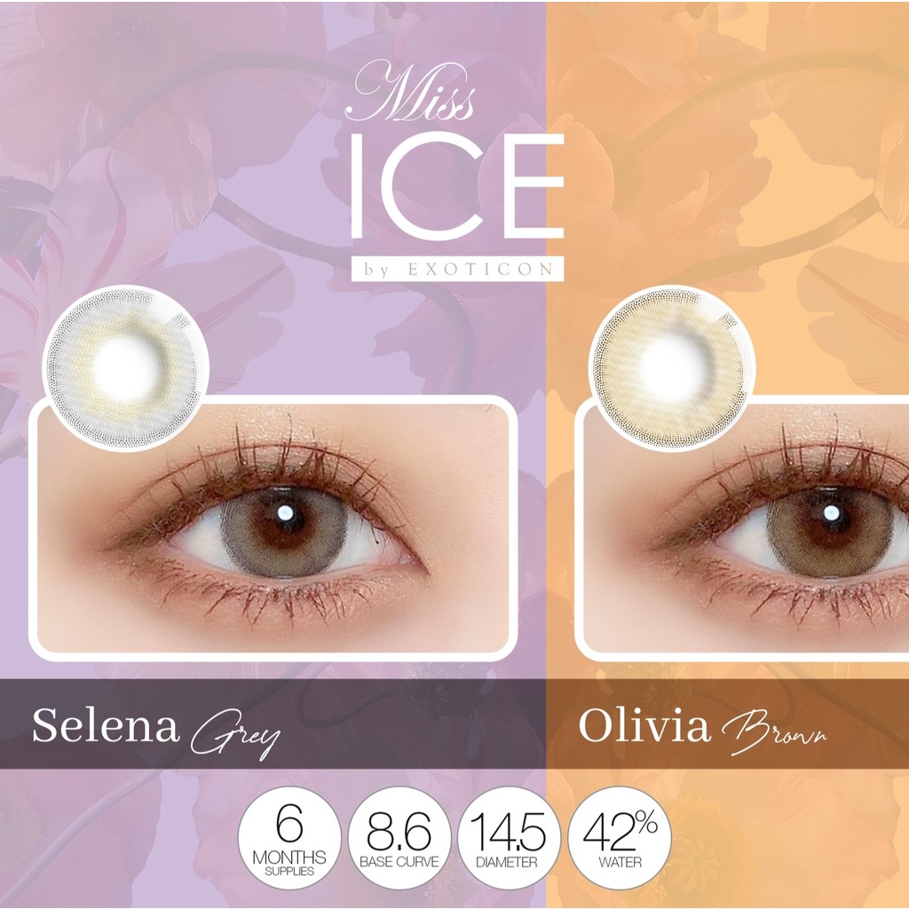 PROMO!!SOFTLENS MISS ICE BY EXOTICON FREE PENJEPIT SOFTLENS(NORMAL)