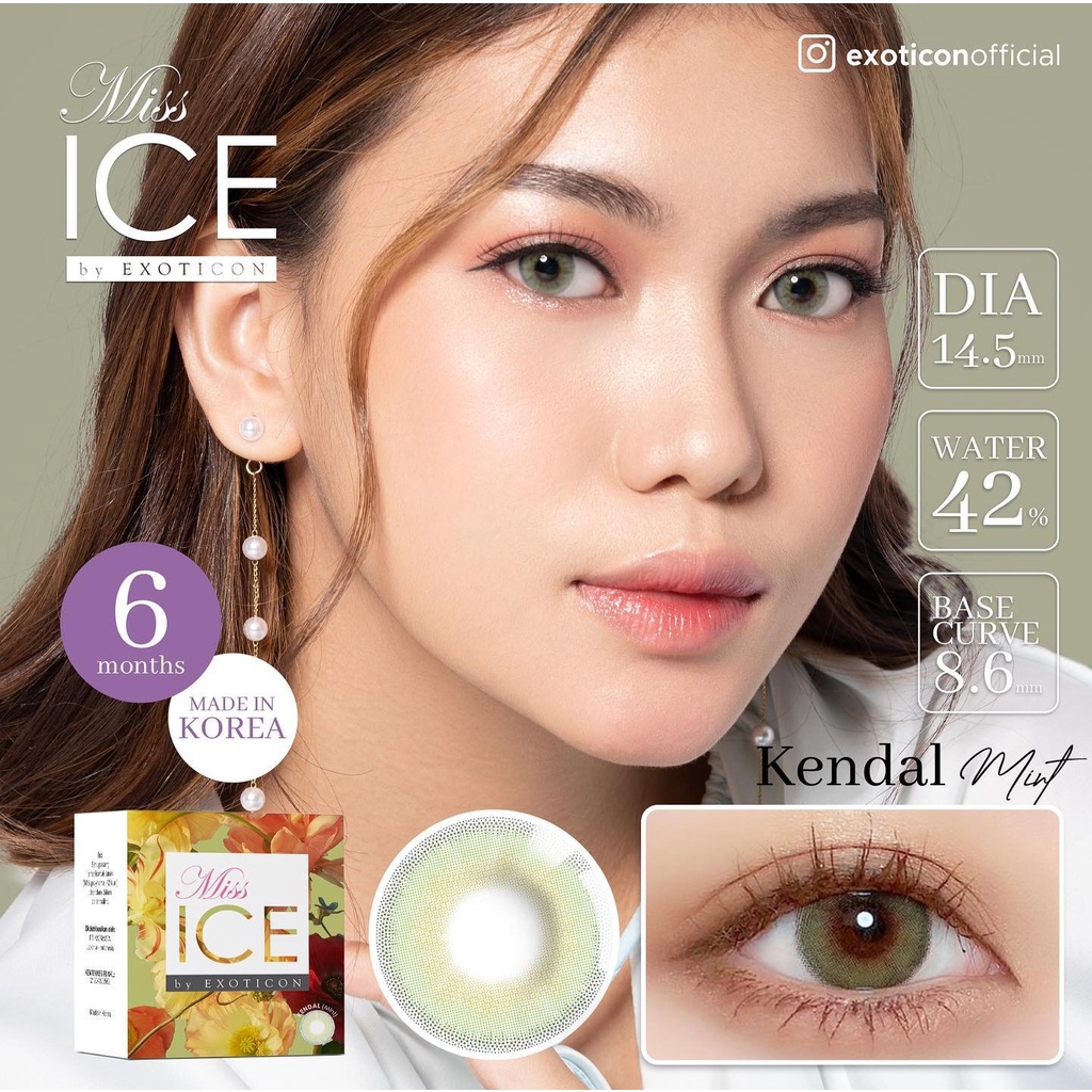 PROMO!!SOFTLENS MISS ICE BY EXOTICON FREE PENJEPIT SOFTLENS(NORMAL)