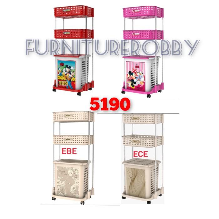 Terlaris Keranjang Baju Kotor/Laundry Basket Naiba