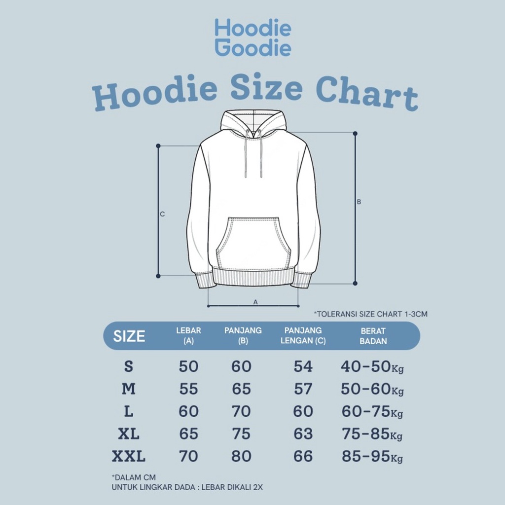 HOODIE GOODIE Jumper Deep Blue