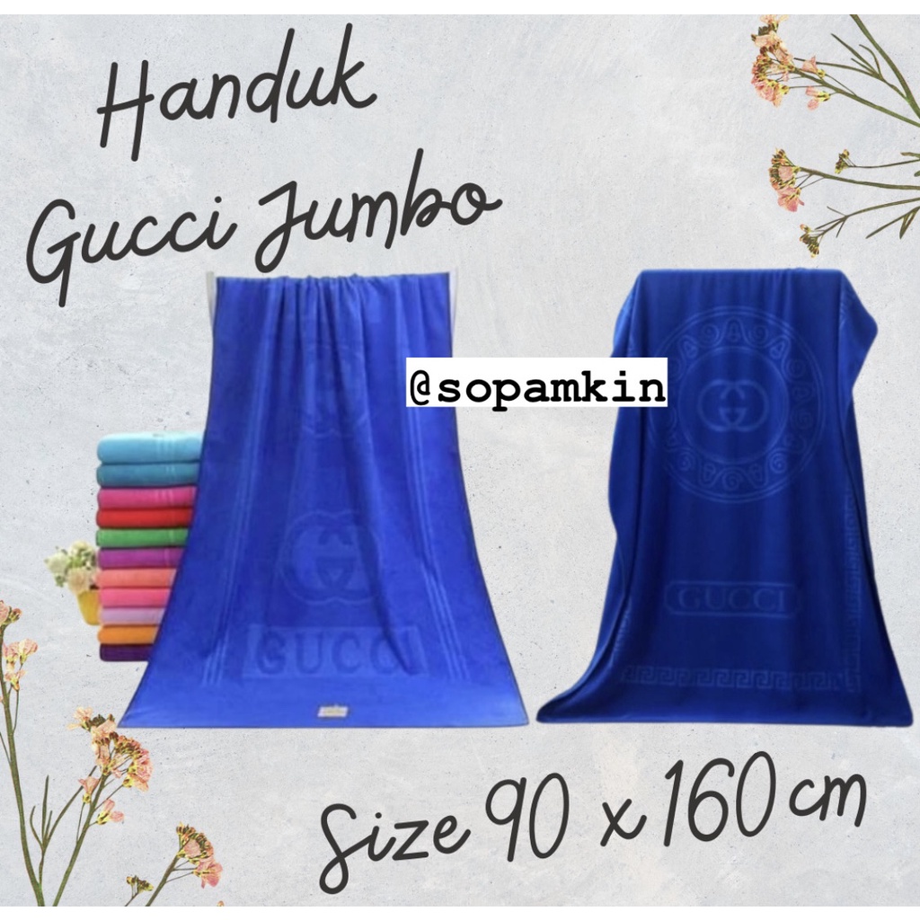 Handuk Mandi Jumbo / Handuk Mandi Dewasa Jumbo 90x160cm