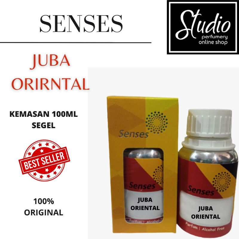 BIBIT PARFUM MURNI SENSES JUBA ORIENTAL 100ML | BEST SELLER | UNISEX