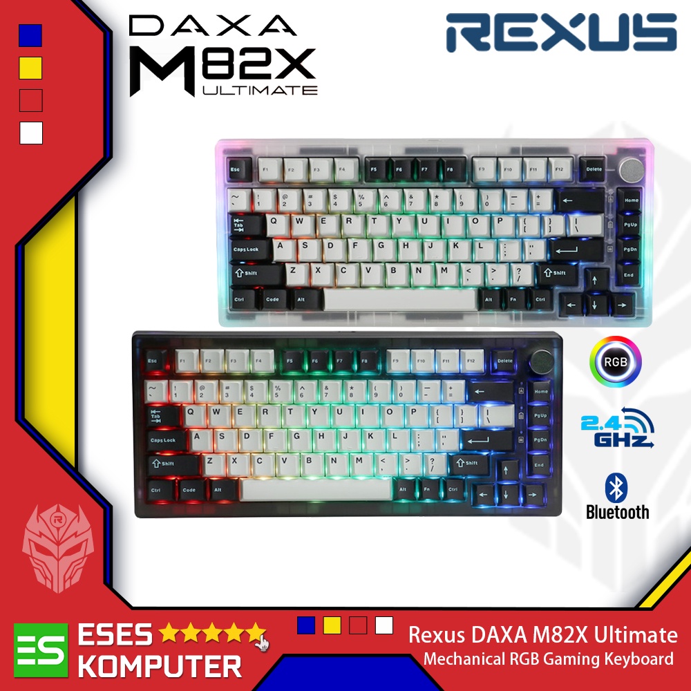 Keyboard Rexus DAXA M82X Ultimate Wireless RGB | Keyboard Gaming