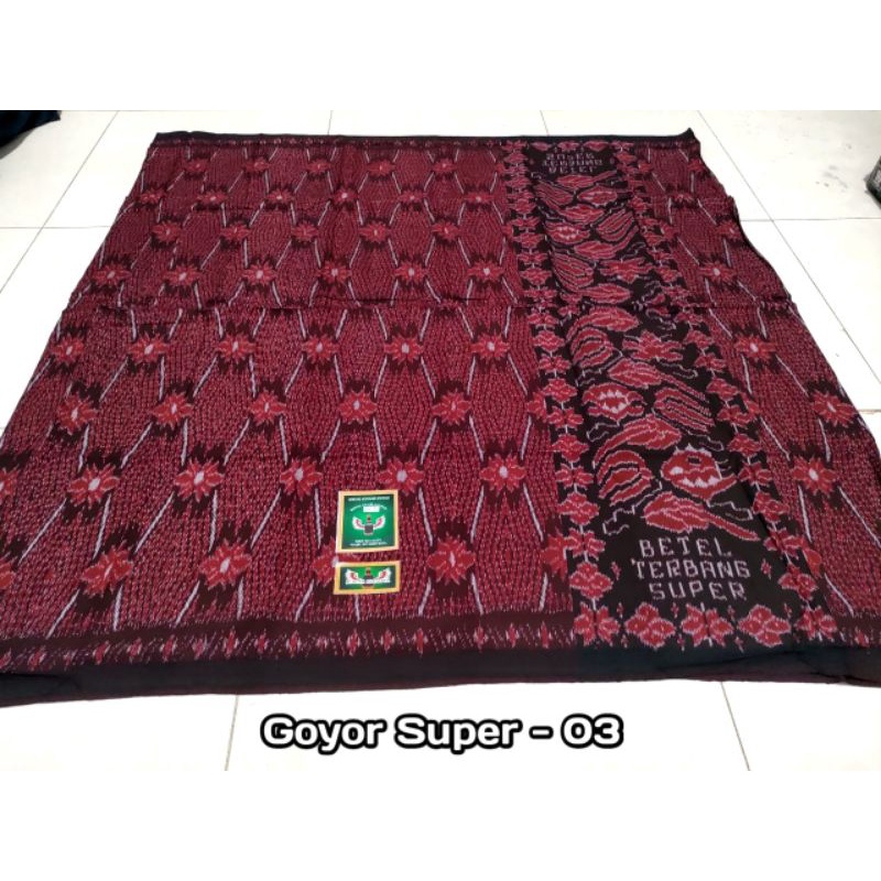 GOYOR BOTOL TERBANG  SUPER SISIR 60% ASLI TEBAL