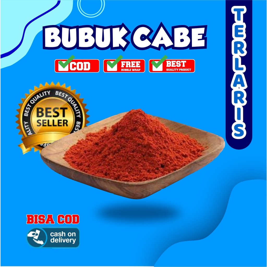 BUBUK CABE CABAI KERING TERMURAH BUBUK CABE LEVEL 15 KOREA PEDAS KASAR SUPER PEDASSS