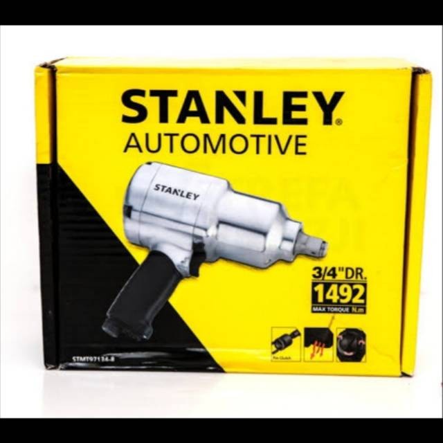 mesin air impact 3/4" - 1492Nm Air Impact Wrench STMT97134 stanley