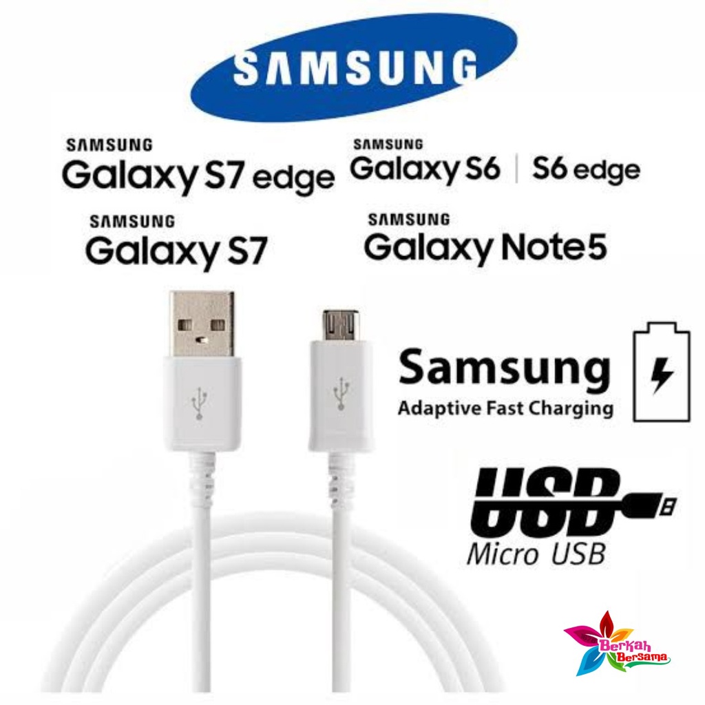 Kabel cable Data ori cabutan Samsung S6 , S7 Micro USB Original 100% Cabutan  Fast Charging Support all micro usb BB7984