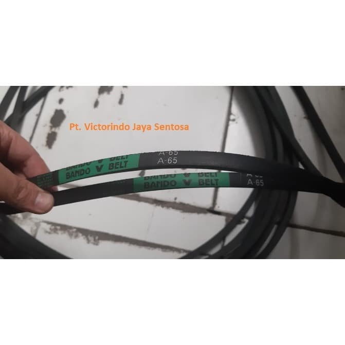 Terlaris Tabe Vanbelt / Fanbelt V Belt Green Seal Bando A 65 Atau A65 Atau A-65