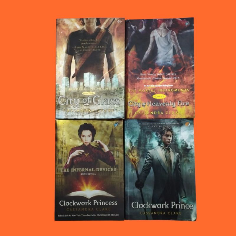 OBRAL BUKU MURAH ( INDONESIA) // NOVEL FANTASI // the mortal instruments // Cassandra Clare // city 