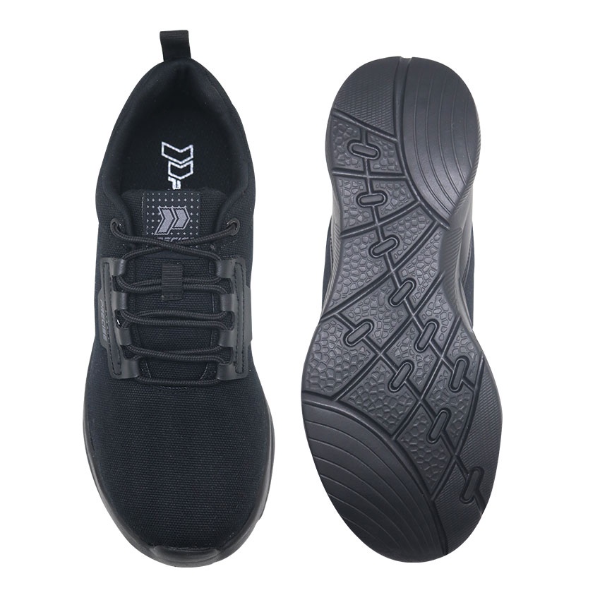 Precise Griffin W Sepatu Sneakers Sekolah - All Black