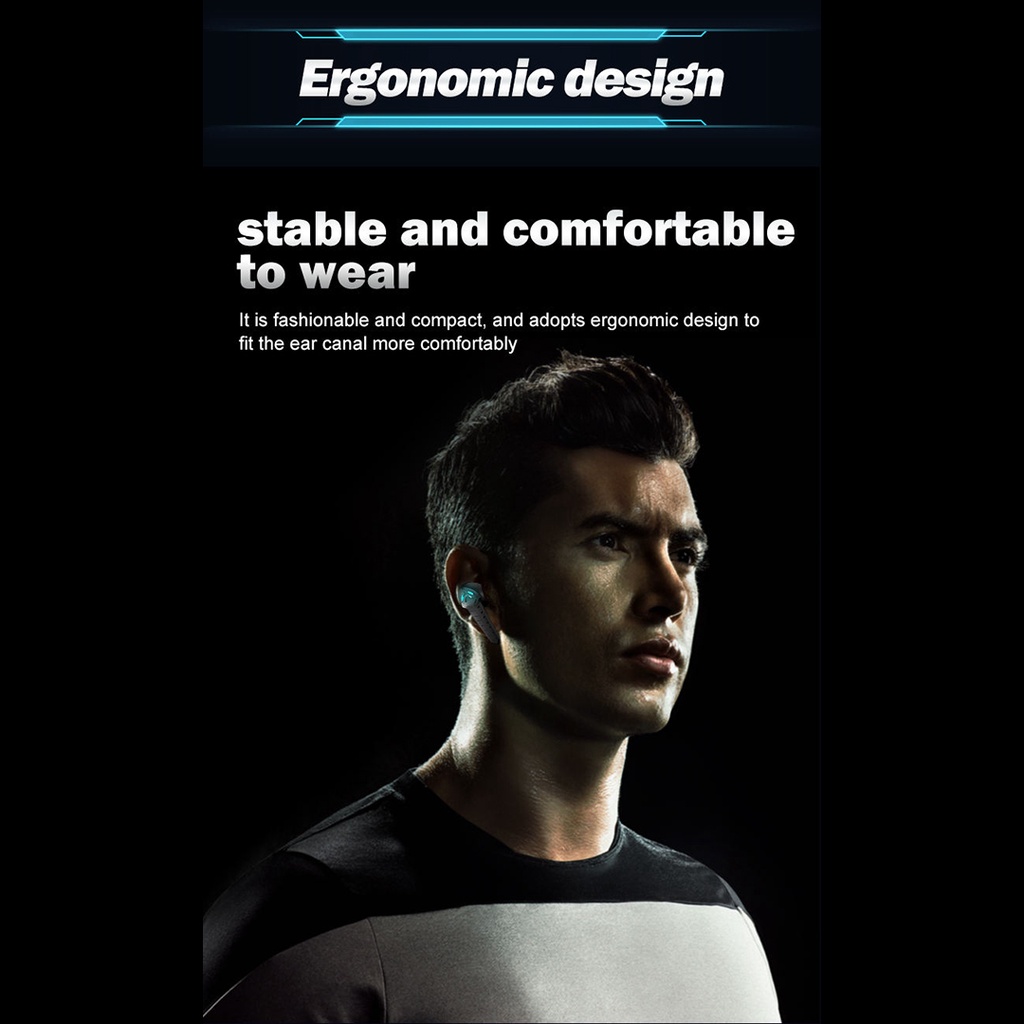 PP Headset TWS Gaming No Delay Handsfree Earphone Headphone Gaming Gamers