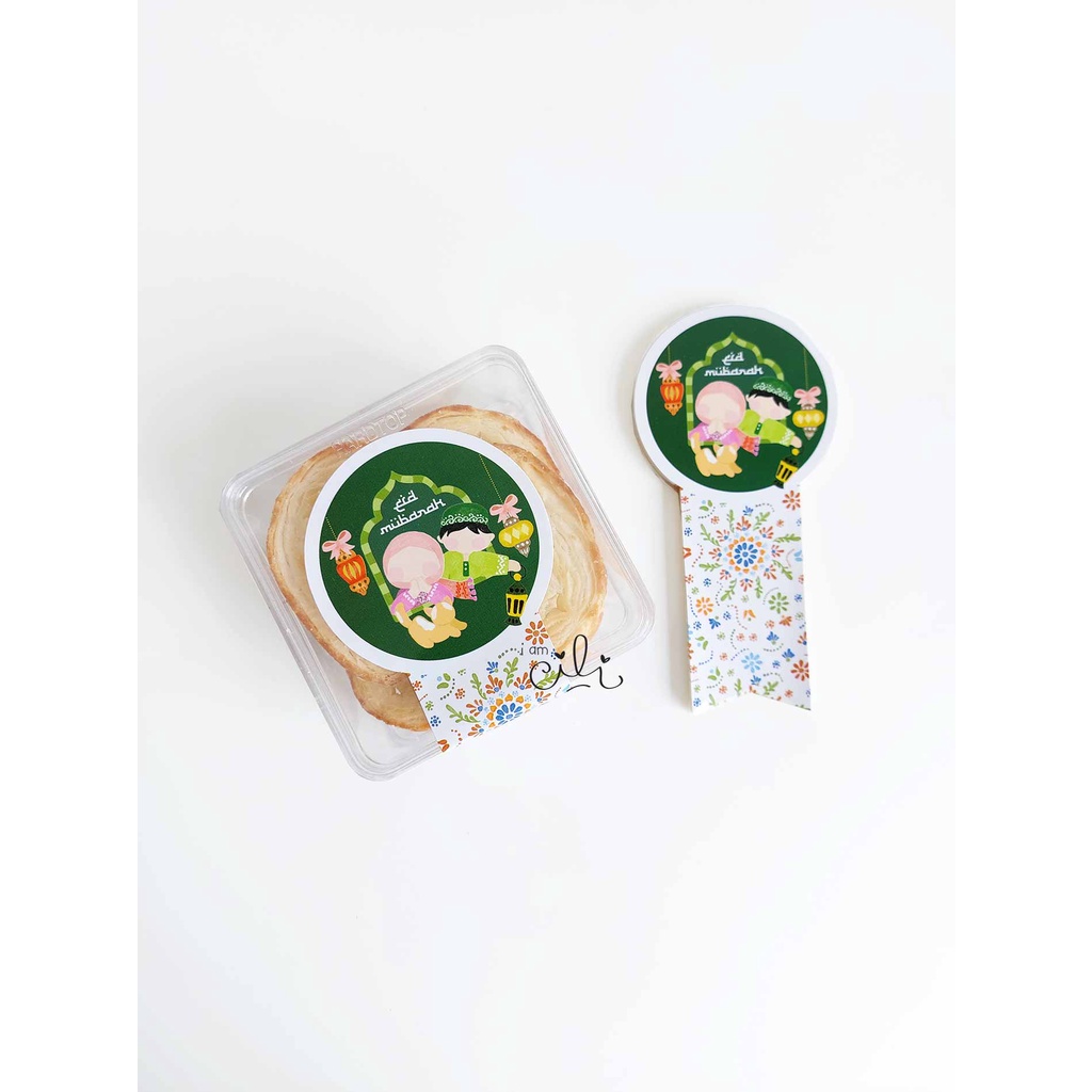 

(SIF096+SIF097) STIKER toples eid lebaran idul fitri TURKIYE CERIA [isi 25 stiker]