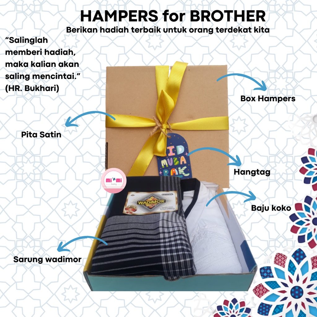 Paket parcel parsel hampers giftbox paket kado giftset gift set box ramadhan lebaran idul fitri laki