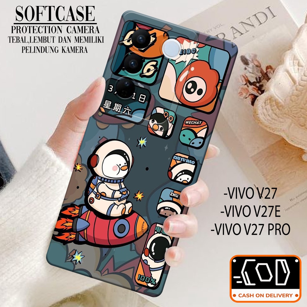 Softcase Vivo V27/V27E/V27 PRO Soft Protection Camera Case Vivo V27/V27E/V27 PRO Terbaru Pelindung B