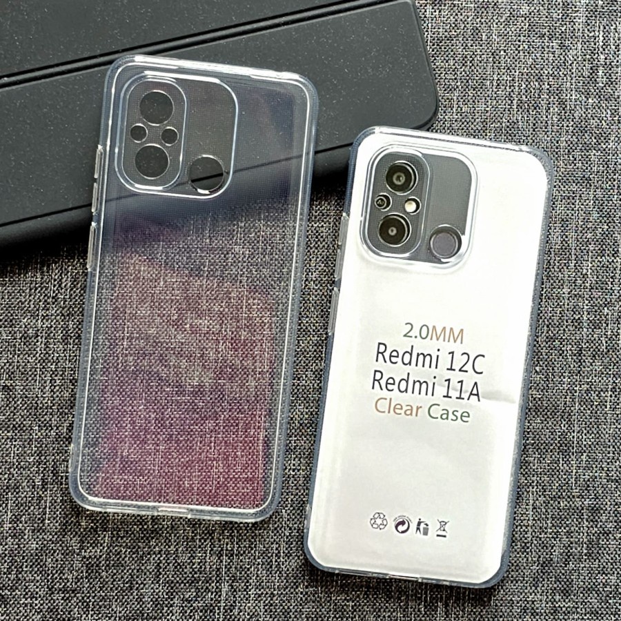 REDMI 12C 10C 10A 10 NOTE 10 NOTE 10S NOTE 10 5G NOTE 10 PRO CASE HD BENING 2.00mm SOFTCASE CLEAR TRANSPARAN TPU SILIKON KARET CASING COVER REDMI10 REDMI 10 4G