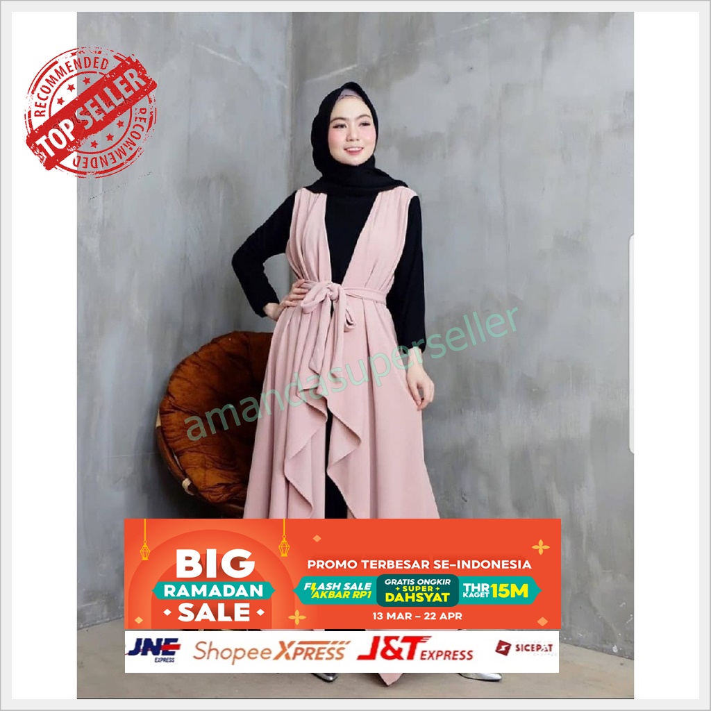 Gamis Wanita Murah Terbaru 2021 Dewasa Remaja Kekinian Putih Polos Original Muslim Syari Busui Tile 