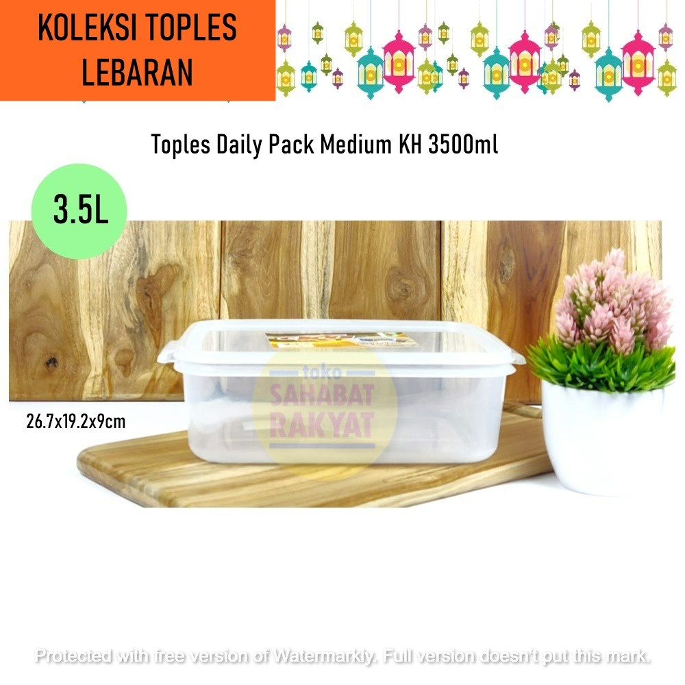 RML711Z Toples Segi Daily Pack Medium KH 3500ml