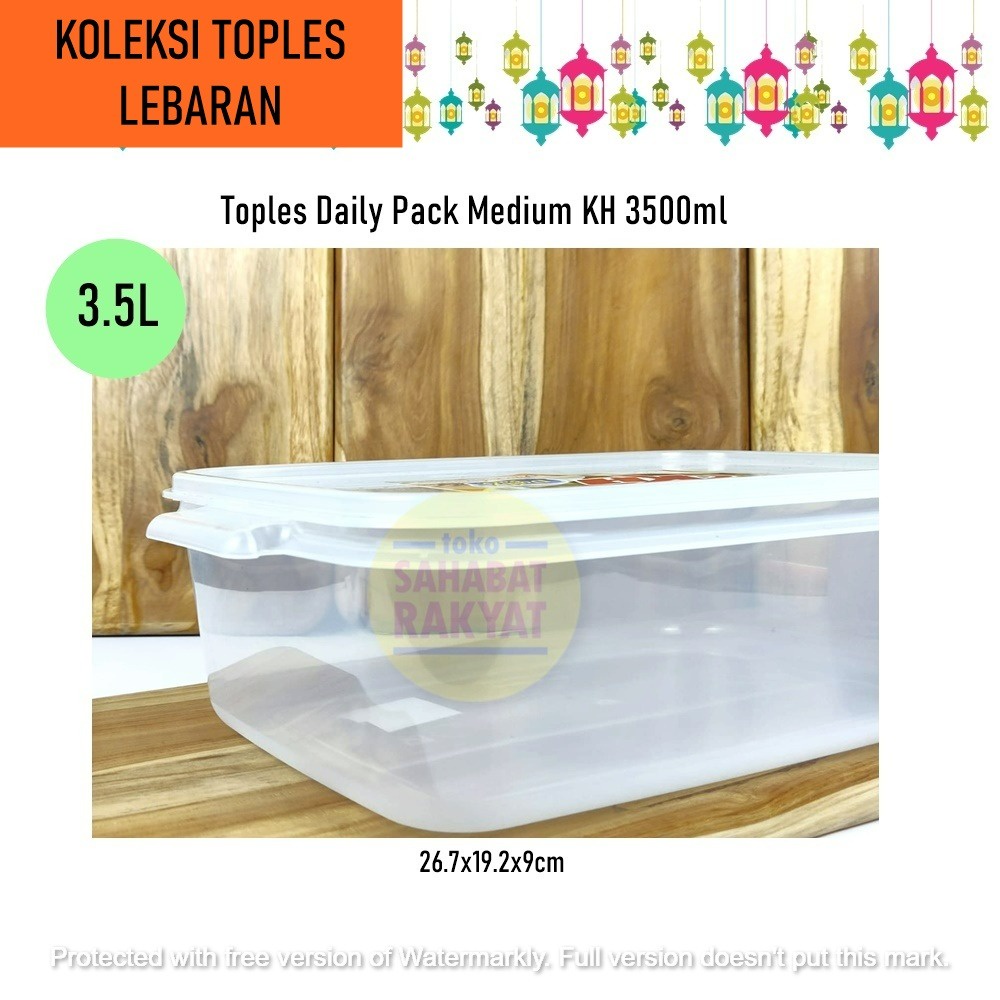 RML711Z Toples Segi Daily Pack Medium KH 3500ml