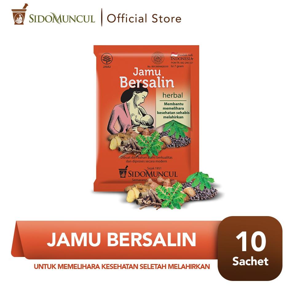 

Free Ongkir Sido Muncul Jamu Bersalin 10's Herbal - Setelah Melahirkan