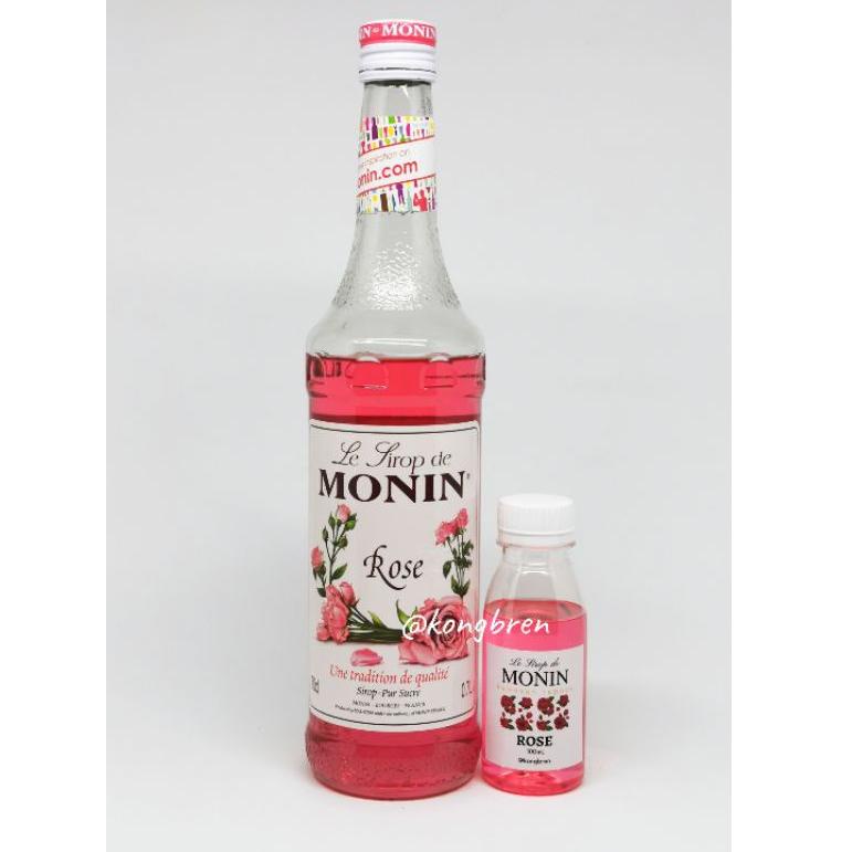 

♠ Sirup Monin Repack 100ml - Monin Syrup Vanilla - Caramel - Hazelnut - Rose - Peach - Pandan - Lychee