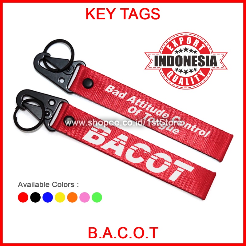 GANTUNGAN KUNCI BACOT MOBIL MOTOR KEYTAG SCOOPY GENIO VESPA NMAX AEROX 155 VIRAL KEYCHAIN REMOTE BEA