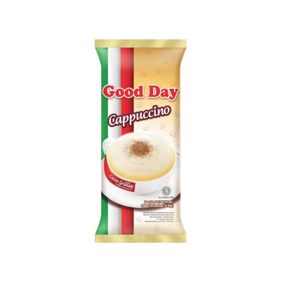 

Terbaru Good Day Cappuccino 1 Renteng (10 x 25 gr)