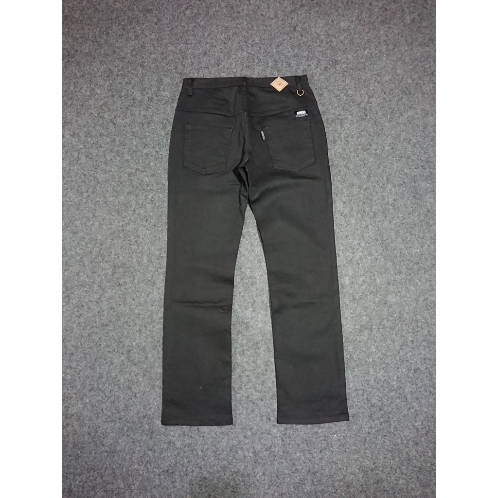Celana Jeans Hitam Coated Frizm Work size 29
