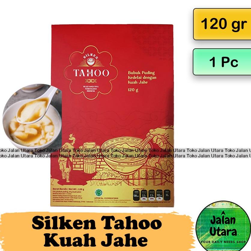 

『MPD』 Silken Tahoo Kuah Jahe 120gr - Kembang / Wedang Tahu Instant - JLU