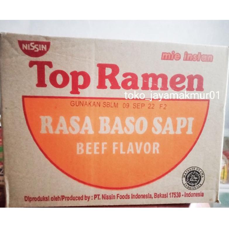 

SALE TERBAIK MIE TOP RAMEN 1 Dus Mi Instan MIE JaduL Berkualitas 32gr (isi 40pcs)