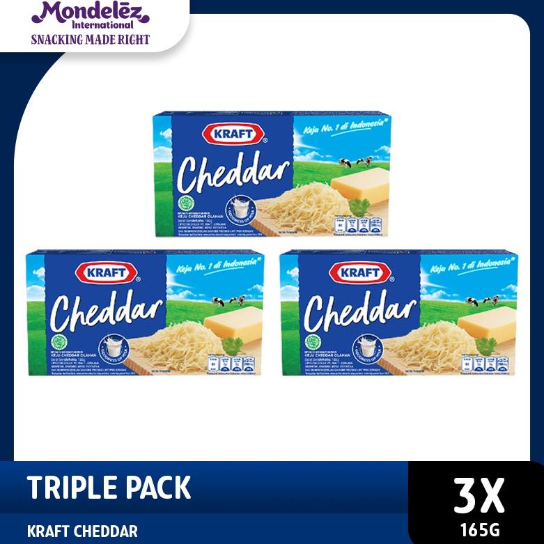 

Jangan Sampai Kehabisan!!!❄️ Kraft Keju Cheddar Processed Cheese + Vitamin D 3 x 165 gr