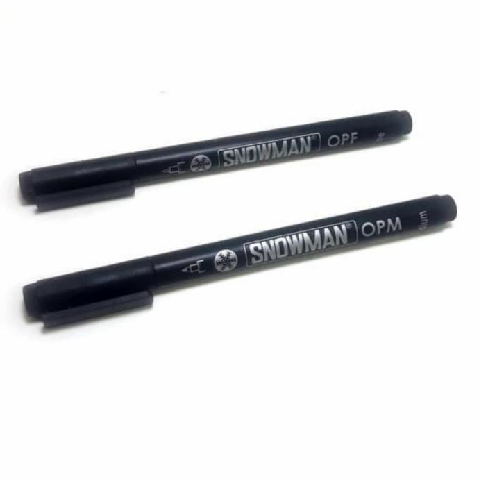 

Spidol OPM snowman Permanent Hitam pcmelektrob9090 Diminati Banget