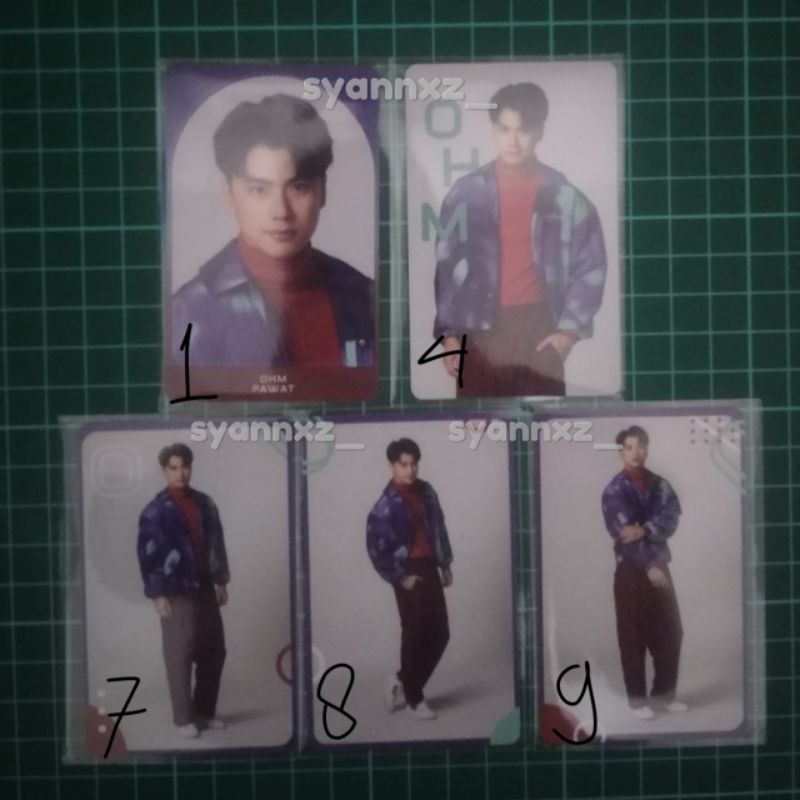 [baca deskripsi] photocard gmmtv super color ohm pawat fullset unsealed