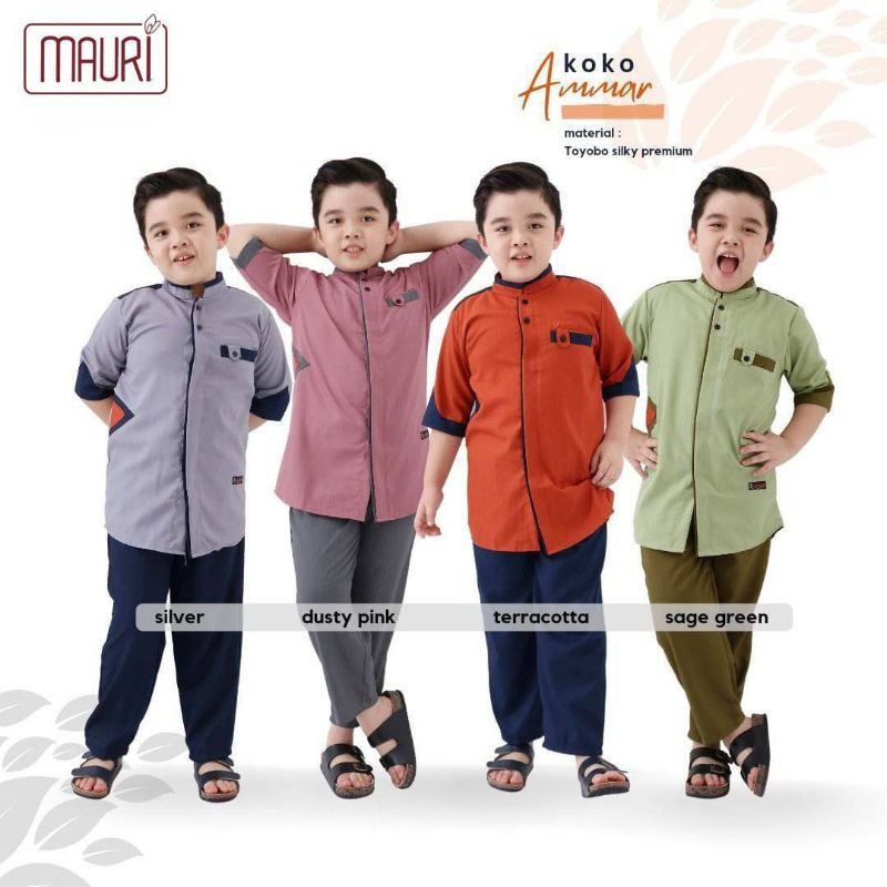 KIDS SET KOKO AMMAR (BAJU SET ANAK)