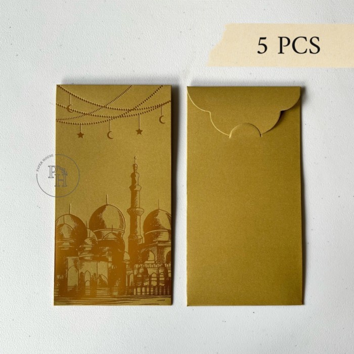 

Amplop Uang Premium / Money Envelope / Angpao Lebaran Idul Fitri - Gold