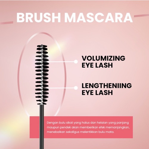 Hanasui Eyedorable Mascara Tahan Lama Anti Luntur 8ml