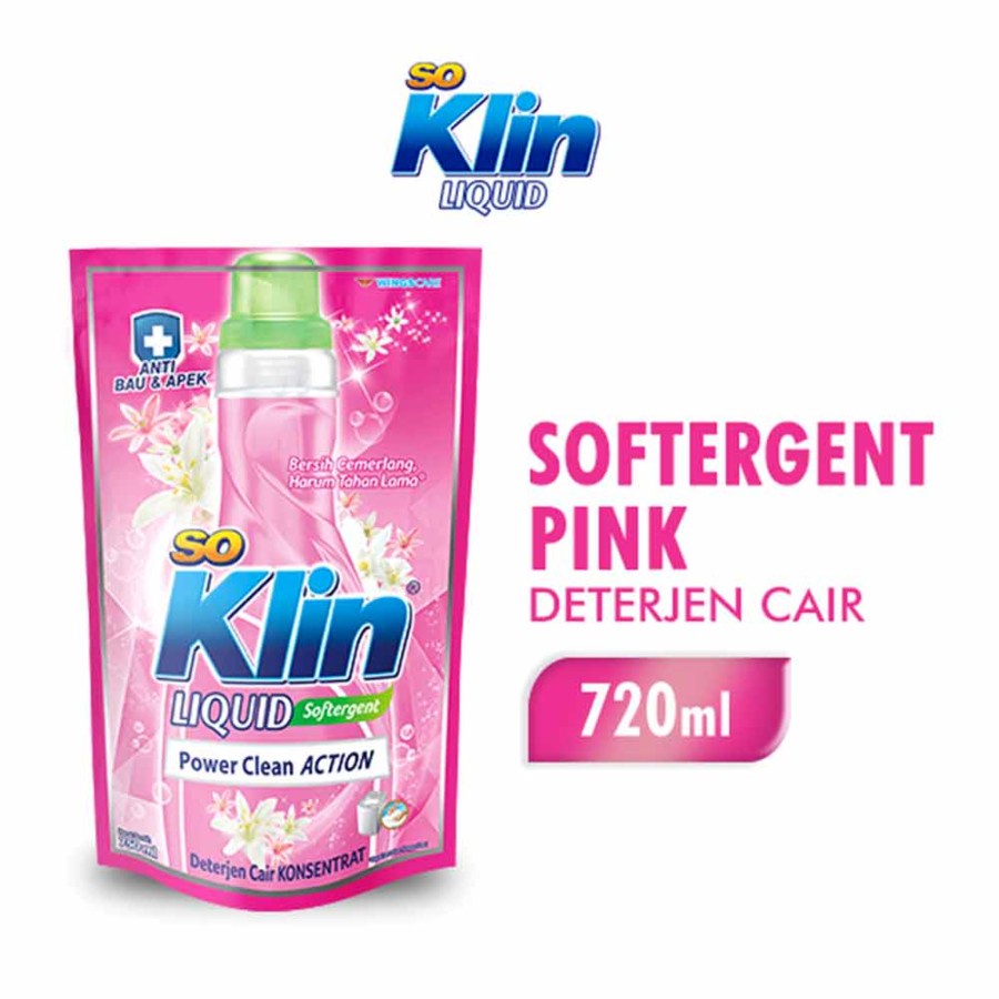 Soklin Liquid Deterjen Cair 750ml/720ml