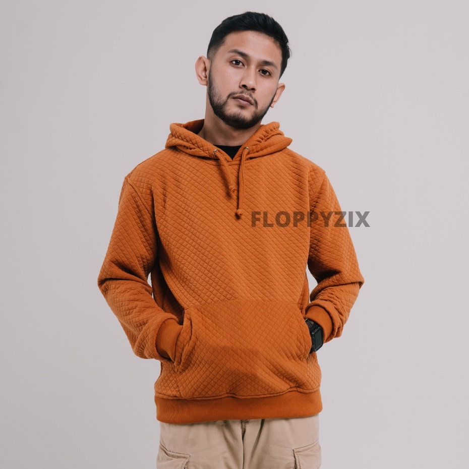 Sweater Hoodie Polos Hoodie Jumper Jaket Sweater Hoodie Comfy Diamond Knitt – Camel Size M L XL XXL